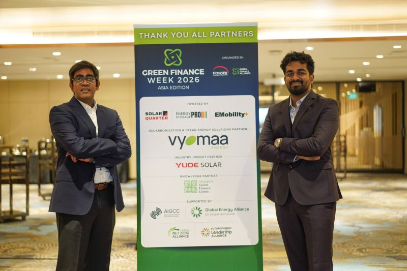 Founders at an industry partner event